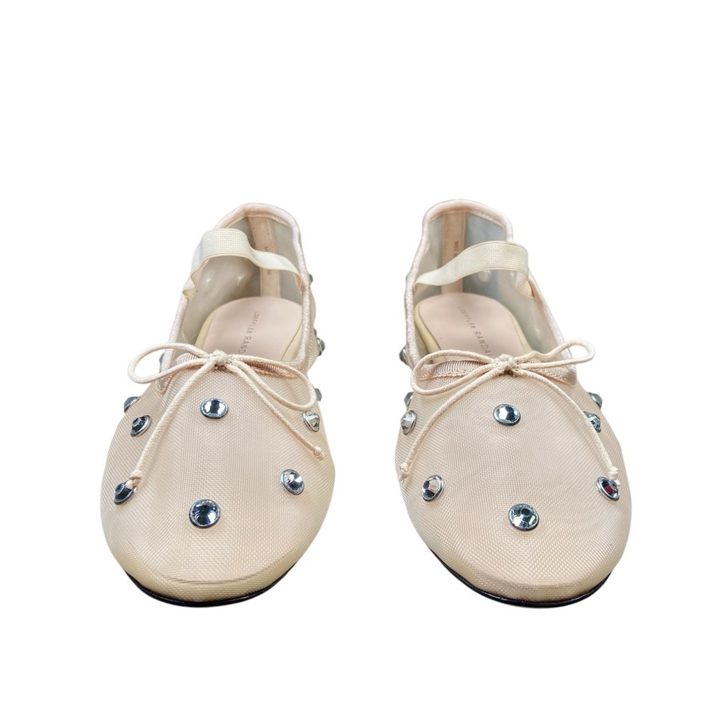 Loeffler Randall Leoni Crystal Ballet Flats Size 7.5​​​​ - Picture 2 of 8